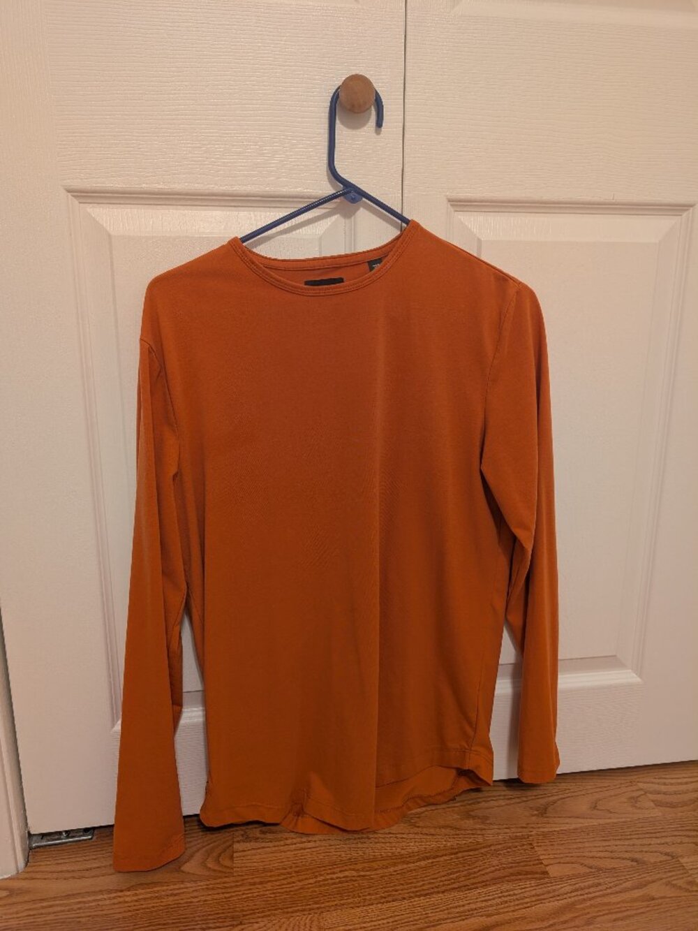 AO Long Sleeve Curve-Hem Tee